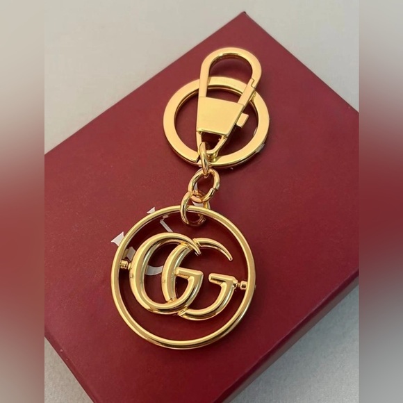 Gucci Accessories - Gucci Gold GG Key Holder